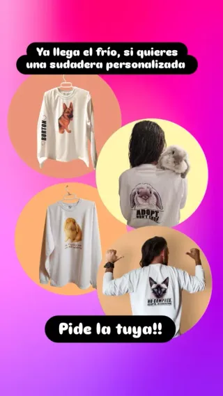 Camiseta personalizada blanca
