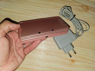 Nintendo 3DS Rosa Perlado + Cargador