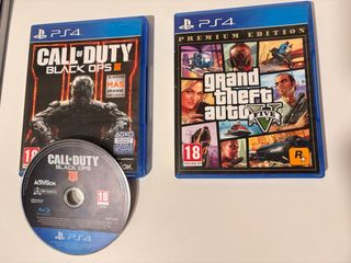 Call of Duty: Black Ops III PS4 + GTA V Premium Ed