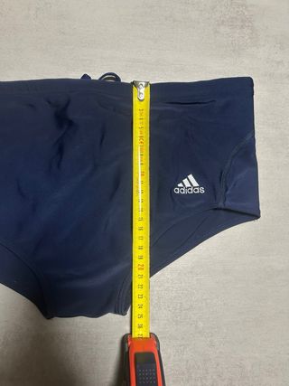 Bañador Adidas Azul Ajustado