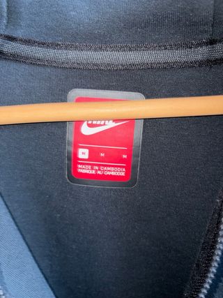 Sudadera Nike Tech Fleece Talla M Negra