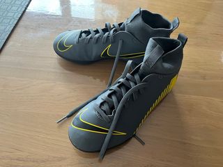 Zapatillas Nike Mercurial Fútbol Sala Gris/Amarill