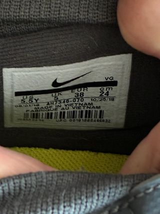 Zapatillas Nike Mercurial Fútbol Sala Gris/Amarill