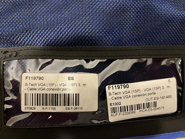 Cable VGA CB Tech Profesional 3M