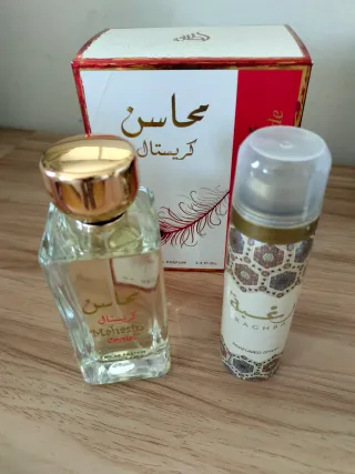 Perfume Árabe محاسن Cristal