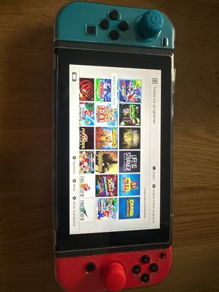 Nintendo Switch + juegos