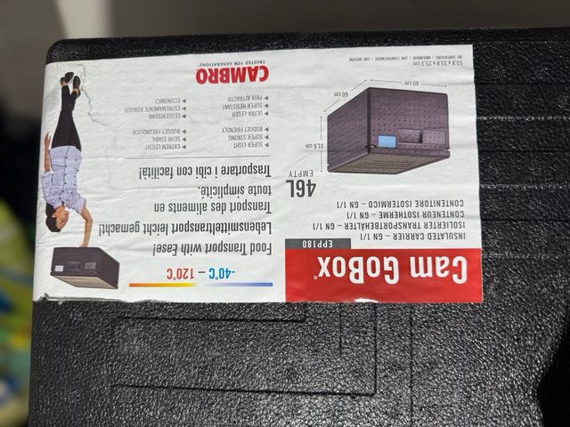 Contenedor Isotérmico Negro