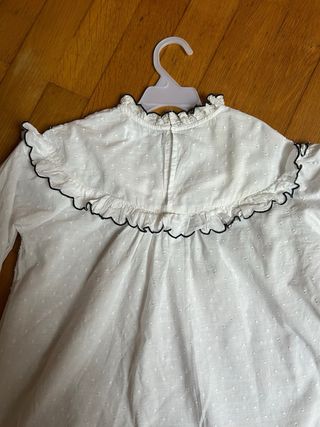 Blusa blanca, Zara 