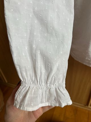 Blusa blanca, Zara 