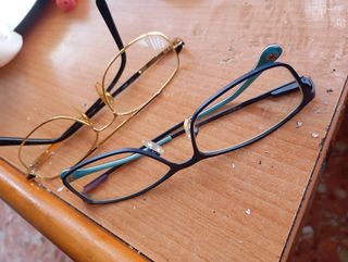 Gafas de vista Pepe Jeans azul y doradas