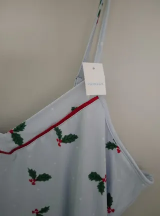 Camiseta tirantes motivos navideños XL Primark 