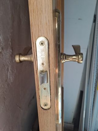 Puerta interior madera roble