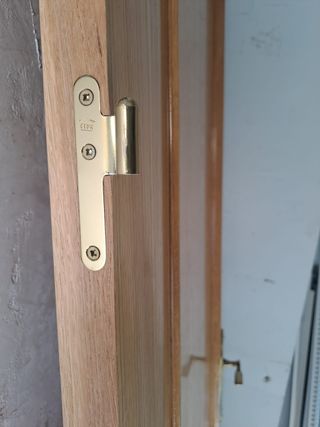 Puerta interior madera roble