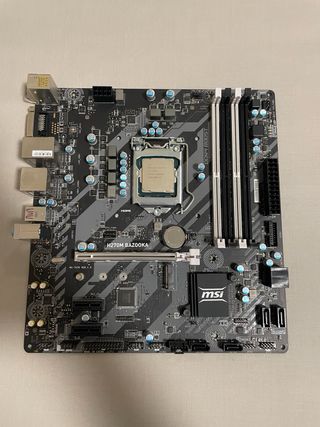 Placa Base MSI H270M BAZOOKA + Intel i7 7700K