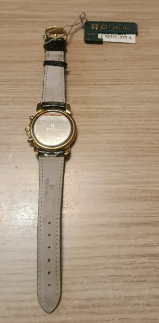 Reloj Breil Caballero Cronógrafo Dorado Nuevo