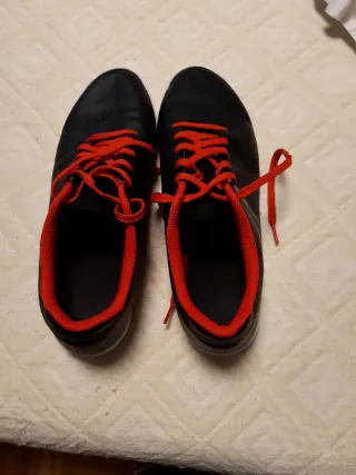 Zapatillas Fútbol Sala Talla 44 Negras Rojas