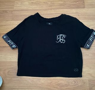 Camiseta SIKSILK Negra Talla L