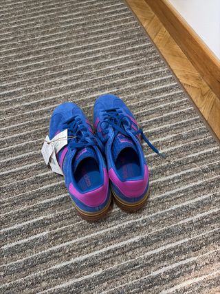 Zapatillas Adidas Gazelle Azul/Rosa