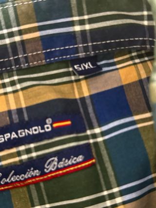 Camisa spagnolo cuadros 5XL