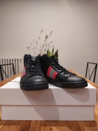 Scarpe Bikkembergs nere e rosse