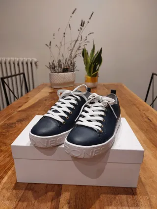 Scarpe Borbonese Donna Blu numero 38