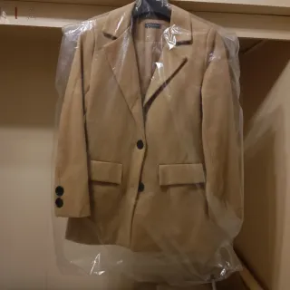 Cappottino corto color cammello