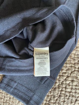 Superdry Jersey Azul Talla XXL