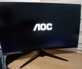 Monitor AOC Curvo Gaming Negro y Rojo de 32"