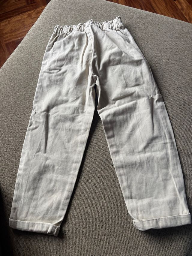 Pantalón chino infantil beige