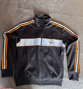 Sudadera Adidas Vintage Marrón Naranja