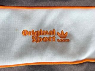 Sudadera Adidas Vintage Marrón Naranja