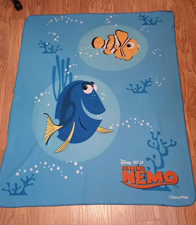 Manta infantil Buscando a Nemo