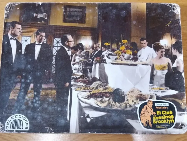 Cartel Película El Club de Asesinos Brooklyn