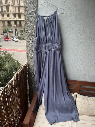 Mono gris azulado elegante