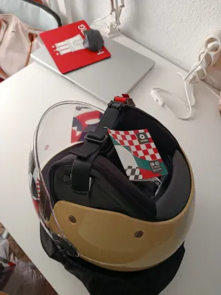 Casco Moto SHIRO Dorado