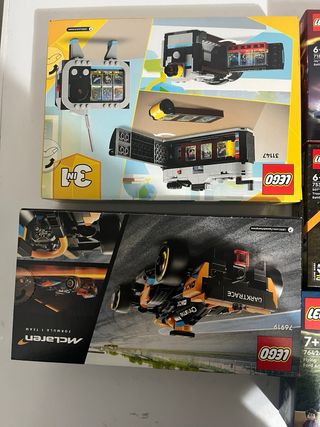 Lego Creator, Ninjago, Star Wars, Harry Potter, Mc