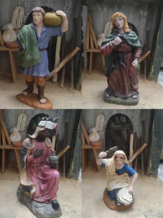 LOTES de figuras para nacimiento del portal belén