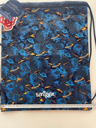 Bolsa Smiggle Espacio Azul Oscuro NUEVO