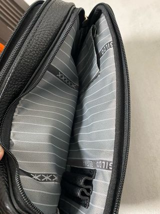 Cartera de mano hombre piel negra
