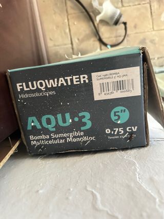 Bomba Sumergible Fluqwater AQU-3 5