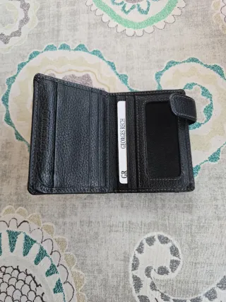 Cartera Georges Rech Negra Hombre