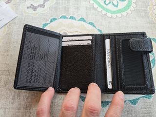 Cartera Georges Rech Negra Hombre