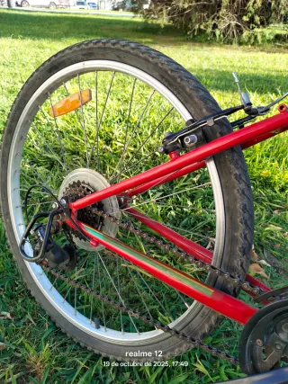 Bicicleta 24 Roja
