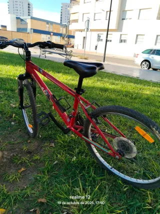 Bicicleta 24 Roja