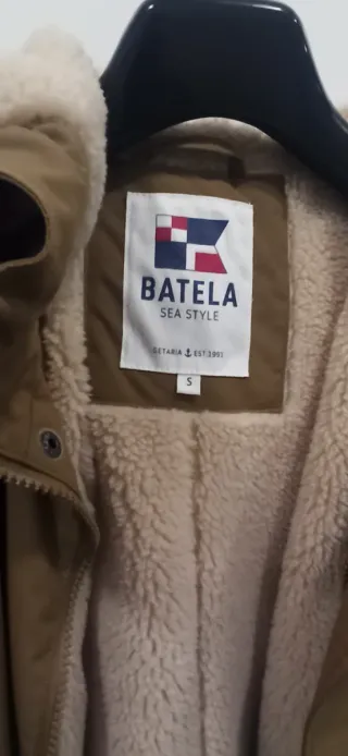 Chubasquero Batela forro polar Talla S