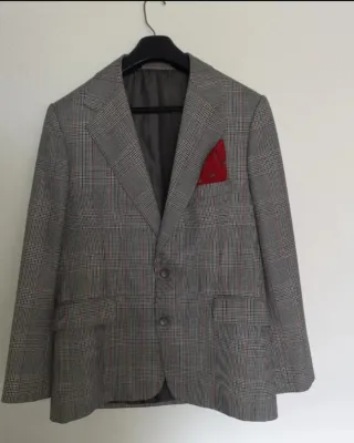 Americana cuadros Gales Talla L