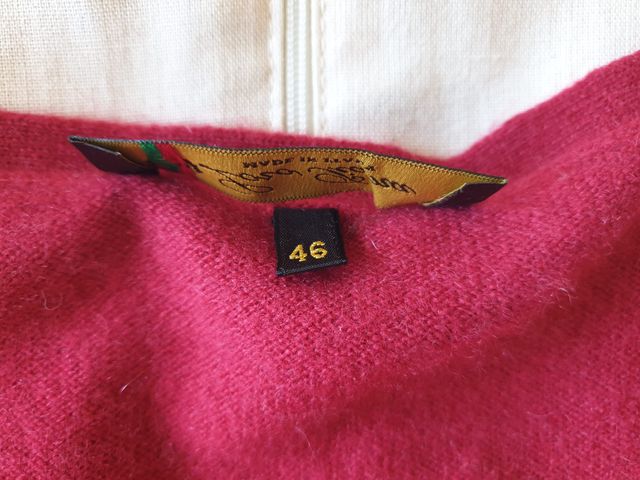 Loro Piana Pullover Cashmere Donna XL Rosso