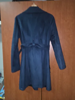 Chaqueta tres cuartos azul mujer Talla M