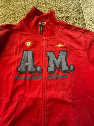 Sudadera Aeronautica Militare Roja