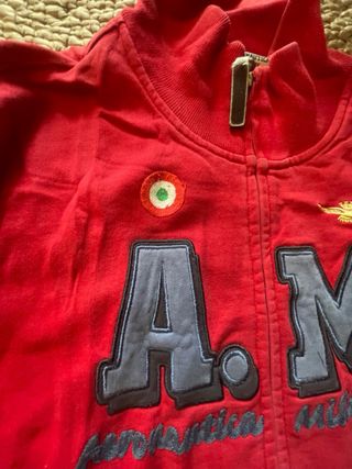 Sudadera Aeronautica Militare Roja